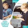 Kids Travel Tray Toddler Car Seat Lap Tray Kids Road Trip Table Tray for Car Truck SUV Airplane Stroller Picnic Restaurant Camping Eating Drawing Tabl