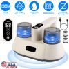15000PA Double-Cup Bed Vacuum Cleaner with UV-C Light Cordless Mattress Vacuum Rechargeable Dust Mites Remover with 3 Washable Filters