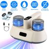 15000PA Double-Cup Bed Vacuum Cleaner with UV-C Light Cordless Mattress Vacuum Rechargeable Dust Mites Remover with 3 Washable Filters