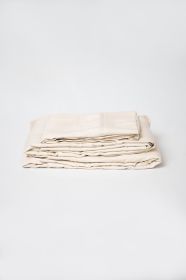 Omne Sleep 4-Piece Cream Bamboo Flex Head King Hypoallergenic Sheet Set