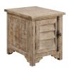 Wallace & Bay Ludin Taupe Chair Side Table