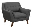 Wallace & Bay Browning Gray Accent Chair