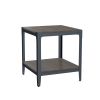 Wallace & Bay Drake Brown End Table