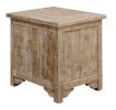 Wallace & Bay Ludin Taupe Chair Side Table