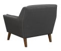 Wallace & Bay Browning Gray Accent Chair