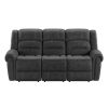 Wallace & Bay Ferrar Gray Reclining Sofa