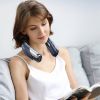Portable Neck Fan With Type-C Charging Battery Hands-Free Bladeless Personal Fan 5 Speeds Digital Display Adjustable Neck Width for Man Woman Kid Home