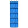 Over the Door Shoes Rack 20-Pocket Organizer 5-Layer Hanging Storage Shelf for Kids Shoes Closet Cabinet Slippers Small Toys