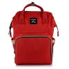 Mummy Diaper Bag Backpack Water-Resistant Large Capacity Travel Nappy Backpack Baby Nursing Handbag for Mom Dad Baby Care