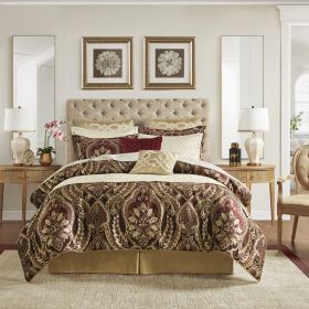 4 Piece Comforter Set (Color: as Pic)